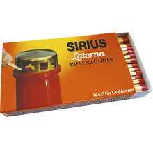 Zündhölzer Streichhölzer Sirius Riesenanzünder Laterna