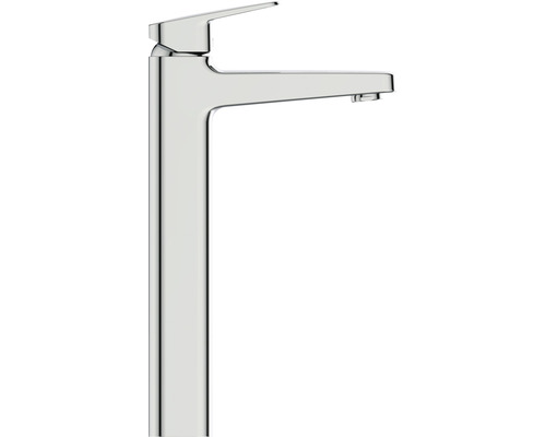 Hoher Waschtischmischer aus Metall