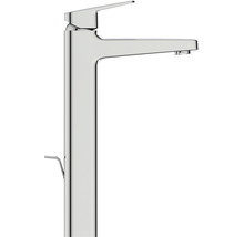 Waschtischarmatur aus Metall mit Hebel