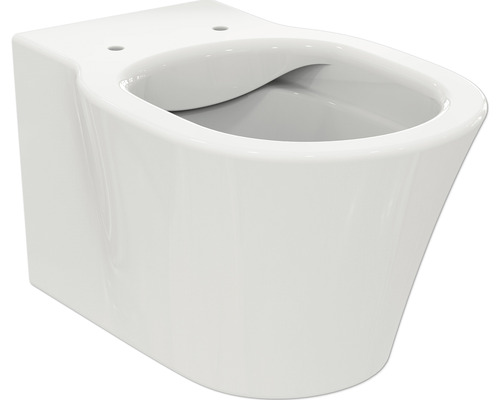 Wand-WC Ideal Standard Connect Air Tiefspüler ohne Spülrand weiß ohne WC-Sitz E228801
