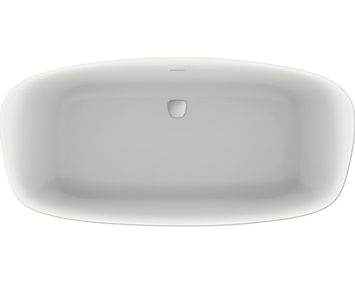 Freistehende Badewanne Ovale Badewanne Körperformbadewanne Ideal Standard Dea 90 x 190 x 61 cm schwarz weiß matt K8722V3