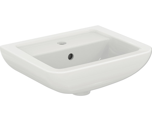 Handwaschbecken Ideal Standard Eurovit Plus 45 cm x 36 cm weiß glänzend ohne Beschichtung