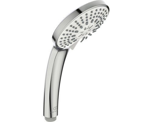 Handbrause Ideal Standard Idealrain Rund 100 mm x 100 mm 3 verstellbar chrom Handbrause für das Badezimmer