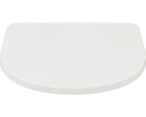 Halbrunde WC-Sitz-Oberseite
