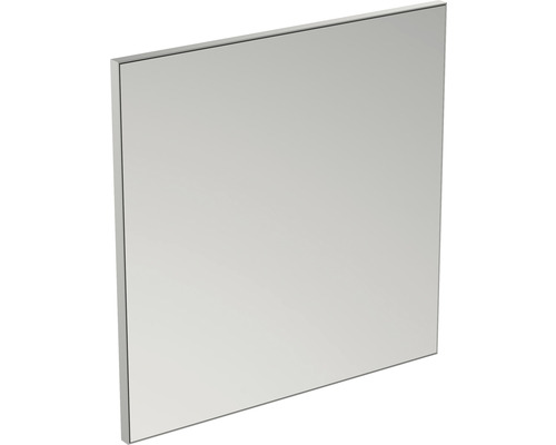 LED Badspiegel Spiegel Ideal Standard Mirror&Light 70x70 cm alufarben