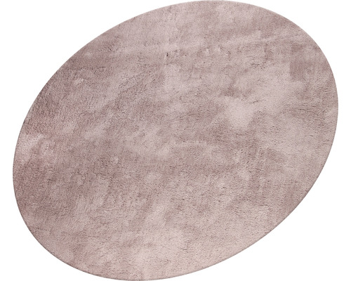 Ovaler Teppich mit Hochflor