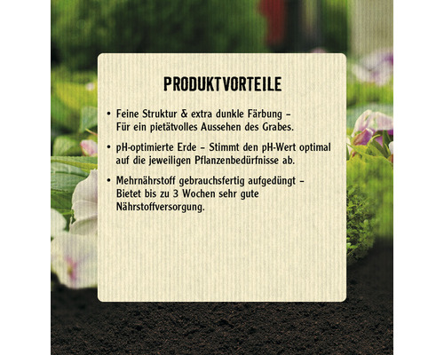 Graberde FloraSelf 54x20 L (= 1,08 m³) Palette inkl. Lieferung