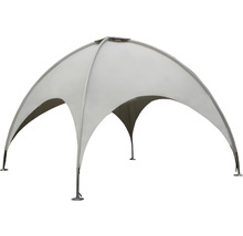 Pavillon mit Stoffdach und Stahlgestell für den Gartenbereich