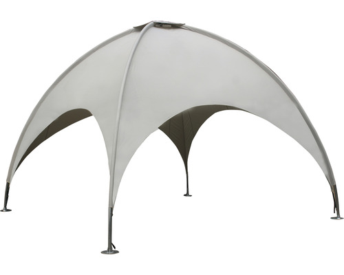 Pavillon mit Stoffdach und Stahlgestell für den Gartenbereich