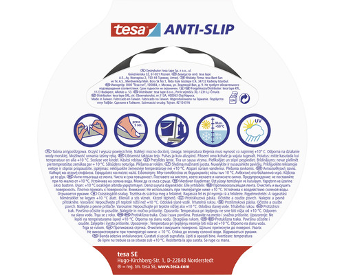Tesa Antirutschband Informationen