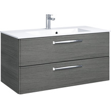 Badmöbel-Set Pelipal Kumba 107 Mineralguss 200x110x50 cm Mineralgusswaschbecken graphit mit LED-Beleuchtung-thumb-4 Badmöbel-Set Pelipal Kumba 107 Mineralguss 200x110x50 cm Mineralgusswaschbecken graphit mit LED-Beleuchtung-thumb-4