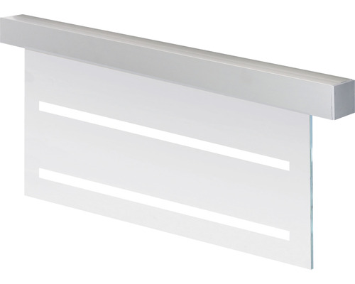 Küchenrückwand mit drei horizontalen Schlitzen