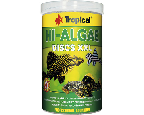 Futtertabletten Tropical Hi-Algae Discs XXL 1 l