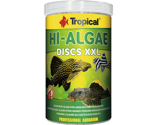 Futtertabletten Tropical Hi-Algae Discs XXL 250 ml