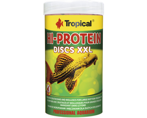 Futtertabletten Tropical Hi-Protein Discs XXL 1 l