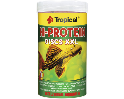 Futtertabletten Tropical Hi-Protein Discs XXL 250 ml