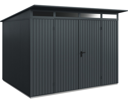 Gartenhaus Hörmann EcoStar Trend-P Typ 3 RAL7016 Doppeltür 312,7 x 283,4 cm anthrazit Gartenhaus Hörmann EcoStar Trend-P Typ 3 RAL7016 Doppeltür 312,7 x 283,4 cm anthrazit