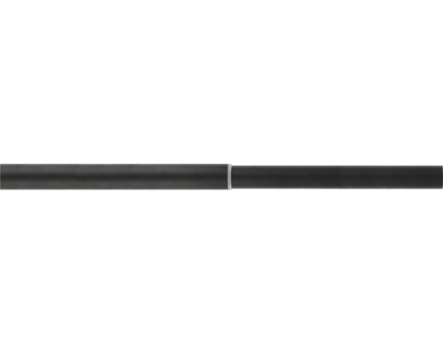Vorhangstange Metall Premium & Loft Black Line schwarz 240-400 cm Ø 28 mm