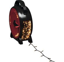 Lichterkette auf Kabeltrommel