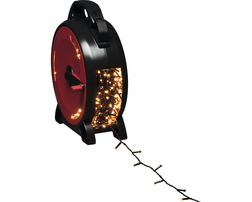 Lichterkette auf Kabeltrommel