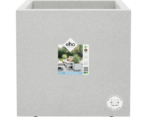 Pflanztopf Elho vivo next quadrat 30cm living beton