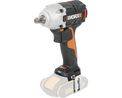 Akku-Schlagschrauber Worx Nitro WX272.9, für 1/2" Außenvierkant, 20 V, ohne Akku und Ladegerät, inkl. Gratis Akku-Starterset Akku-Schlagschrauber Worx Nitro WX272.9, für 1/2" Außenvierkant, 20 V, ohne Akku und Ladegerät, inkl. Gratis Akku-Starterset
