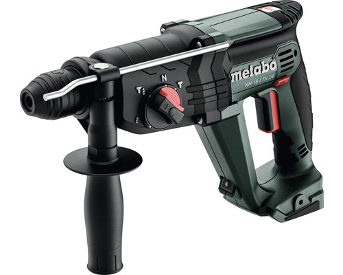Akku-Bohrhammer Metabo KH 18 LTX 24 mit SDS-plus 18 V, ohne Akku und Ladegerät Metabo Bohrhammer KH 18 LTX 24 mit Zusatzhandgriff