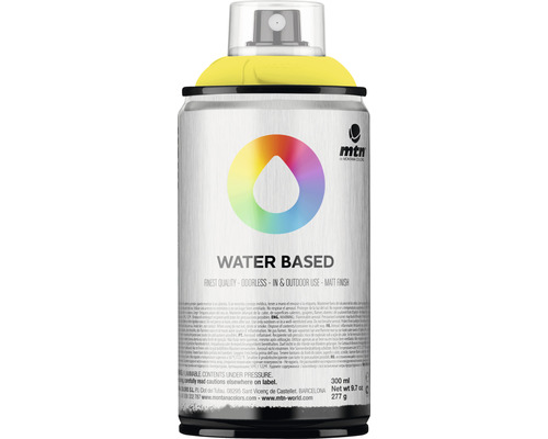 MTN Montana Water Based Sprühlack RV-222 Cadmium Yellow Light 300 ml