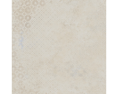 Beige Bodenfliese mit Muster