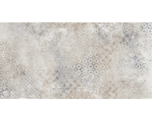 Dekorative Bodenfliese mit Muster