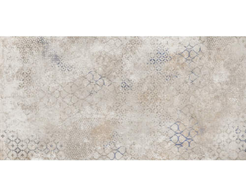 Dekorative Fliese mit ornamentalen Mustern