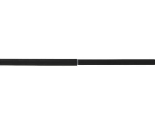 Vorhangstange Premium Black Line schwarz 160-300 cm Ø 20 mm Dachrandprofil