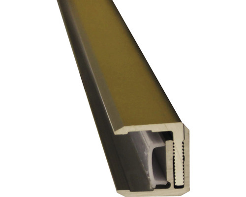 LED-Profil für Vordach 300 cm 16,76-25,52 mm Glasstärke