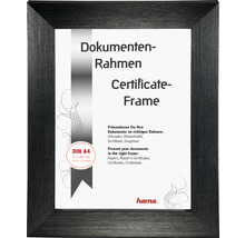 Bilderrahmen aus Holz für Dokumente im Format DIN A4