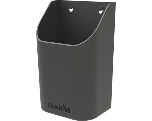 Char-Broil Zubehörbehälter zur Aufbewahrung von Grillzubehör.