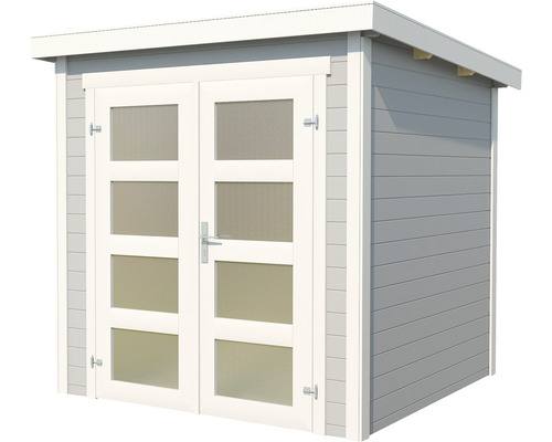 Gartenhaus mit Doppeltür und Fenster