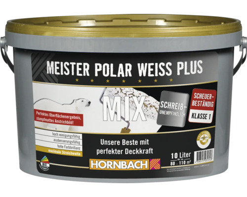 HORNBACH Meister Polarweiß Plus im Wunschfarbton mischen lassen-0