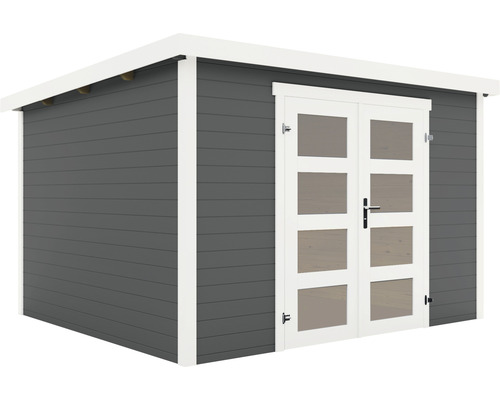 Gartenhaus mit Doppeltür und Fenster