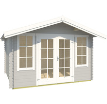 Gartenhaus aus Holz mit Doppeltür und Fenster