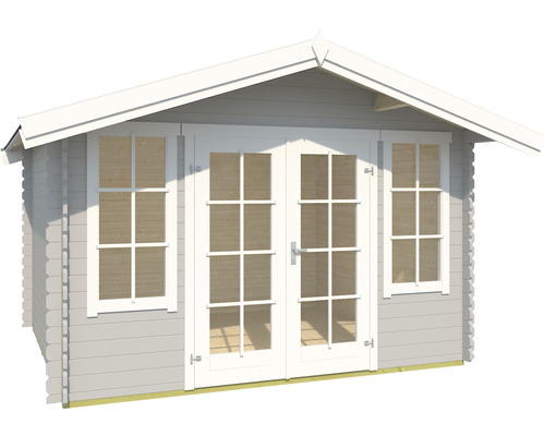 Gartenhaus aus Holz mit Doppeltür und Fenster