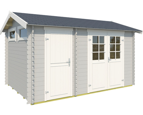 Gartenhaus aus Holz mit Fenster und Tür