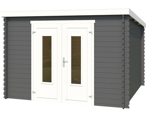 Gartenhaus aus Holz mit Doppeltür