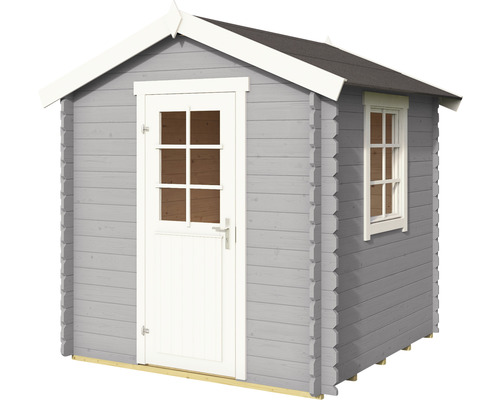 Gartenhaus aus Holz mit Tür und Fenster