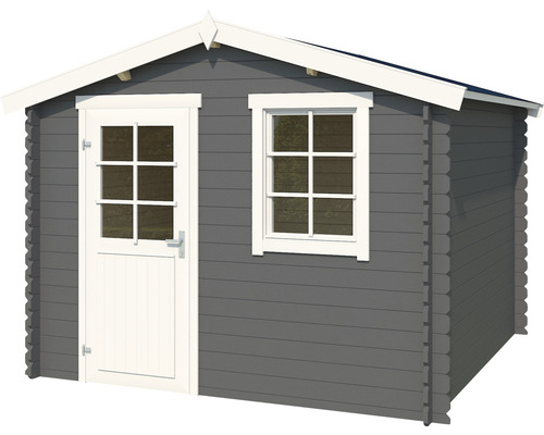 Gartenhaus aus Holz mit Tür und Fenster