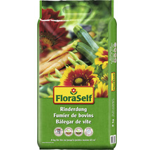FloraSelf Rinderdung, 8 kg Packung zur Bodenverbesserung