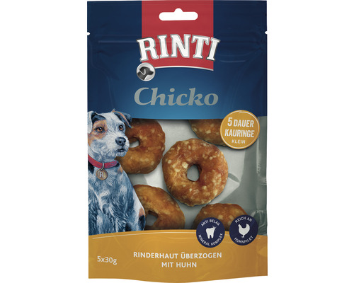 Hundesnack Rinti Chicko Classic Kauringe 5x30 g