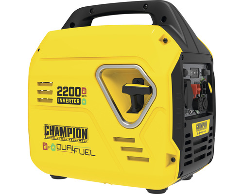 Stromerzeuger Champion 92001i-DF-EU "The Mighty Atom" Dual-Fuel Benzin & Gas 2200 W 1x230 V