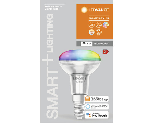 LEDVANCE Spot R50 40 E14 Multicolor LED Lampe
