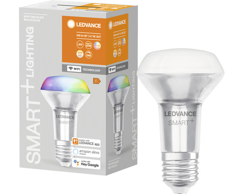 LED-Lampe Ledvance SMART R63 E27 / 6 W ( 60 W ) rgbw 1 Stück