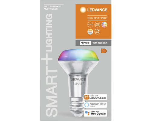 LEDVANCE Smart Multicolor LED Leuchtmittel E27 Fassung